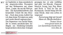 Zeitungsausschnitt